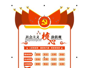 社會主義核心價值觀走廊文化黨建文化墻設計與文化活動策劃指南